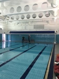 Commercial Pool Cover Install